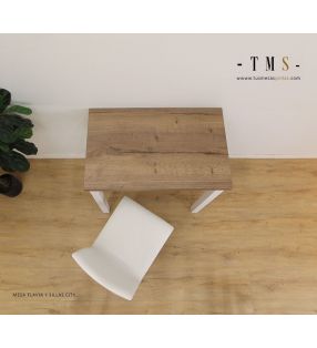 plan de travail-chêne-tabac