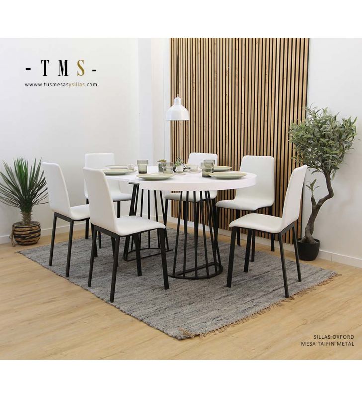 table-extensible-blanc-noir