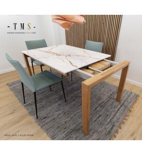 Table extensible jusqu'à 3 mètres