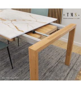 Mesa extensible detalle apertura