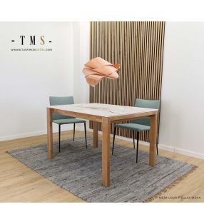 Table Lauri, pour cuisine ou salle à manger, personnalisable