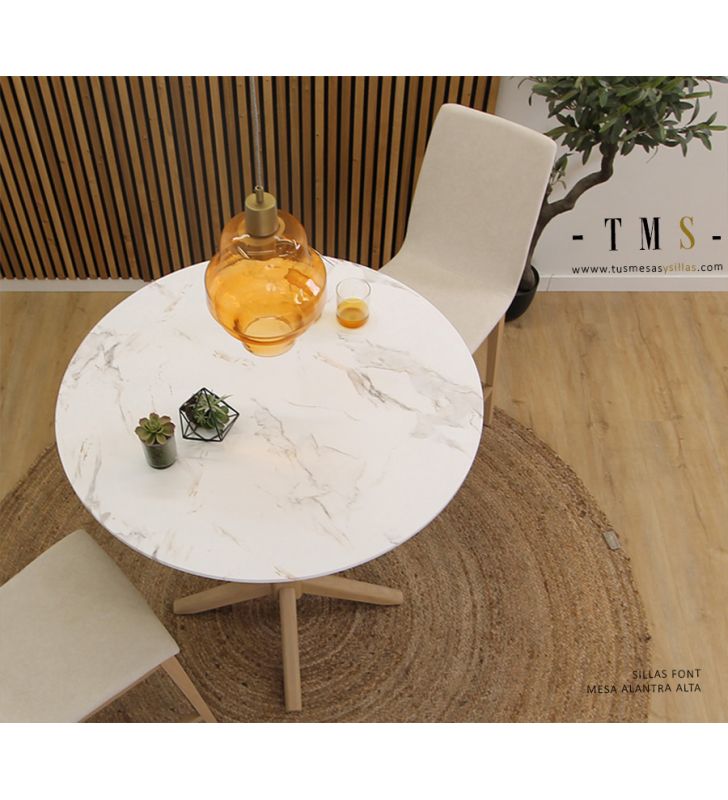 Couverture plan de travail effet marbre Calacatta