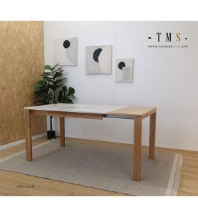 Table extensible avec une rallonge