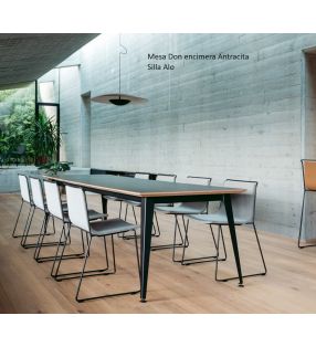 Mesa Don de comedor extensible Ondarreta  - 5