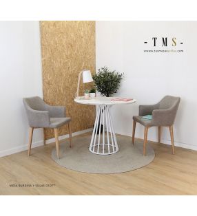 table-burdina-blanc-comptoir-diamètre-90cm