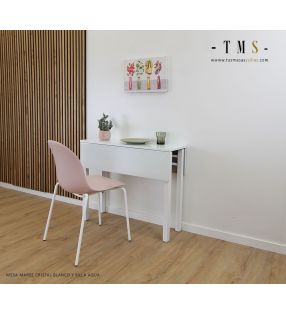 aqua-chaise-et-table-marse-en-verre-blanc