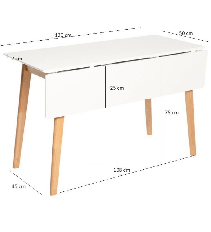 dimensions-de-la-table-à-ailes-pliantes