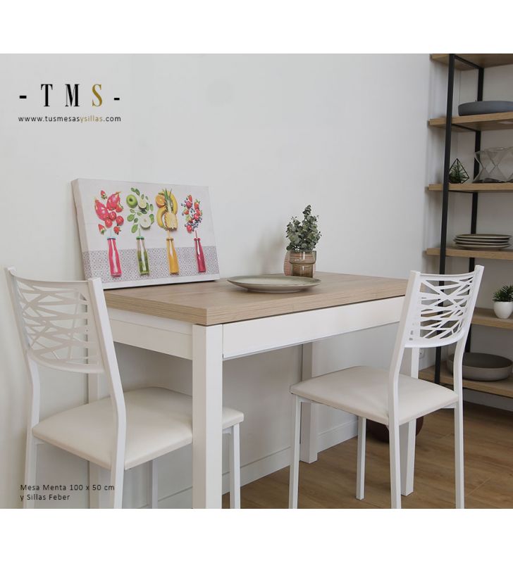 Petite-table-extensible-100x50cm-avec-tiroir