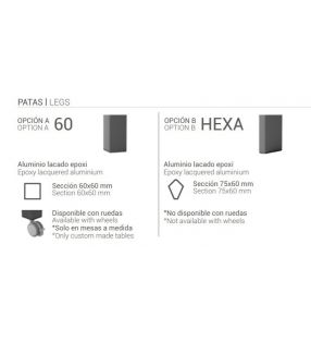 Barra cocina Multiplus fondo 45-50 encimera porcelánico  - 3