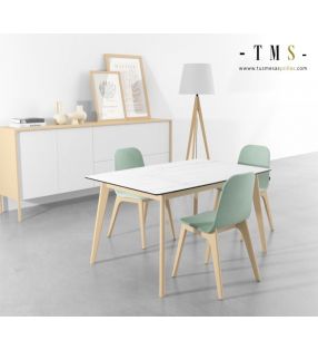 mesa con esquinas redondeadas