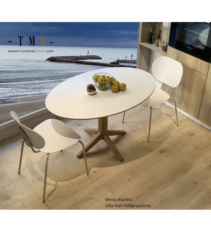 table-ovale-cuisine-blanc-bois