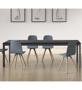 Mesa para cocina Multiplus fondo 70, 75 y 80 con encimera de laminado  - 2