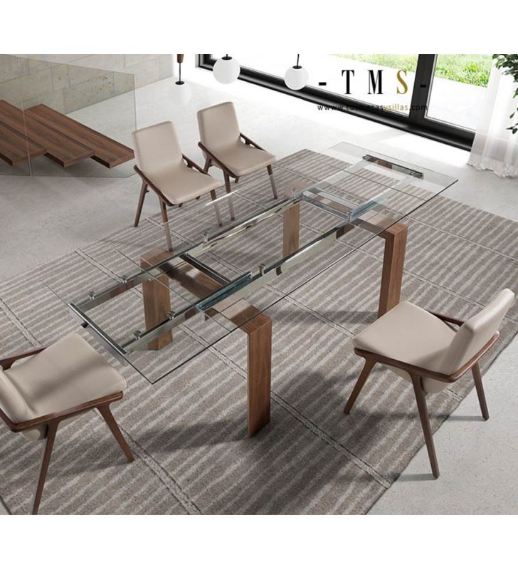tables-à-manger-extensibles-en-verre