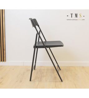 chaises-de-cuisine-pliantes-noires