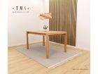 Mesa extensible Lauri con patas de madera a medida para salón o cocina  - 3