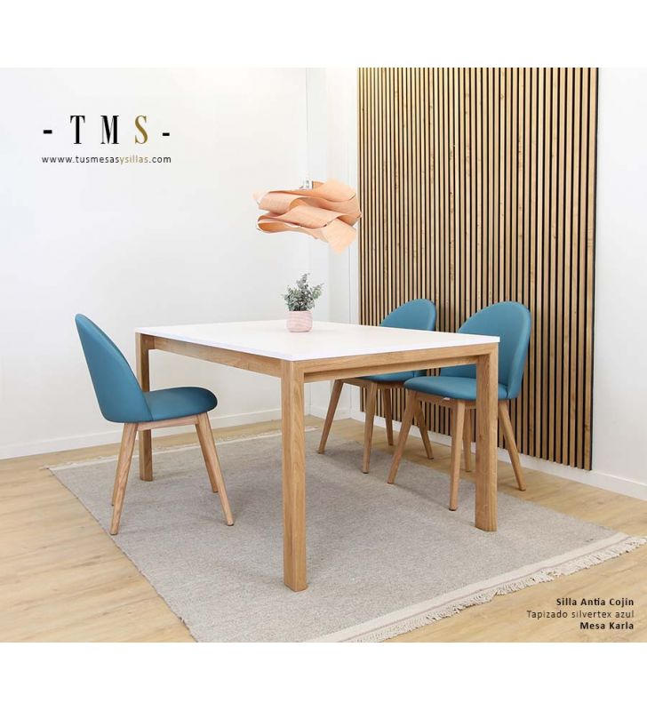chaise-style-nordique-tapissée-silvertex-bleu