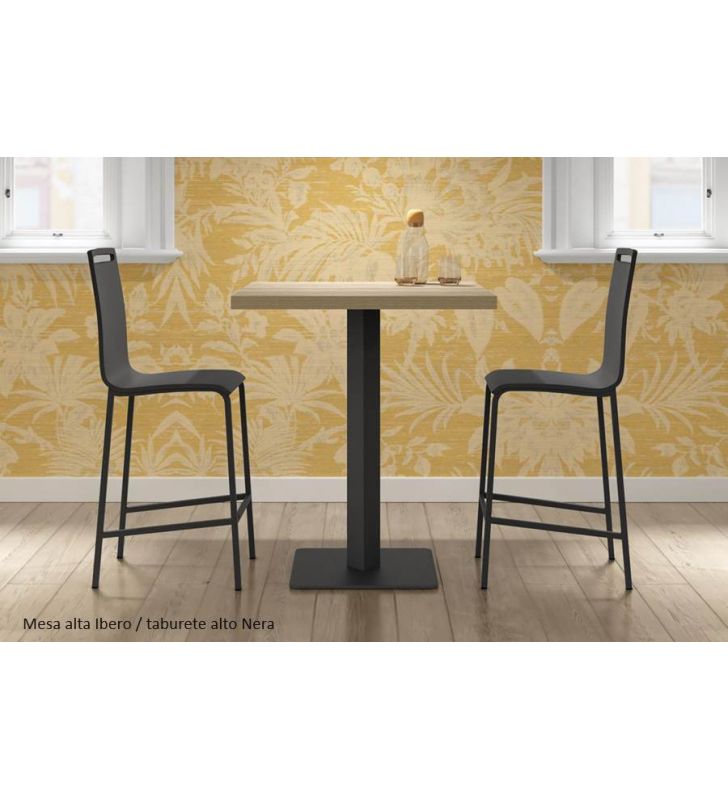Tabouret haut couleur anthracite