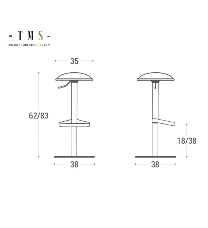 mesures-tabouret-haut-Disco