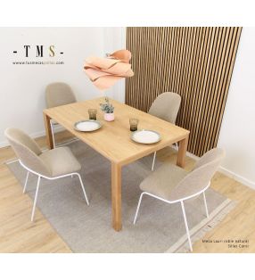 table-en-bois-solide-faite à la main