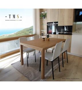 table-de-cuisine-ou-salle-à-manger-extensible-en-bois-solide
