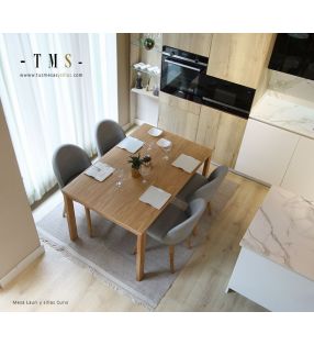 table en bois massif