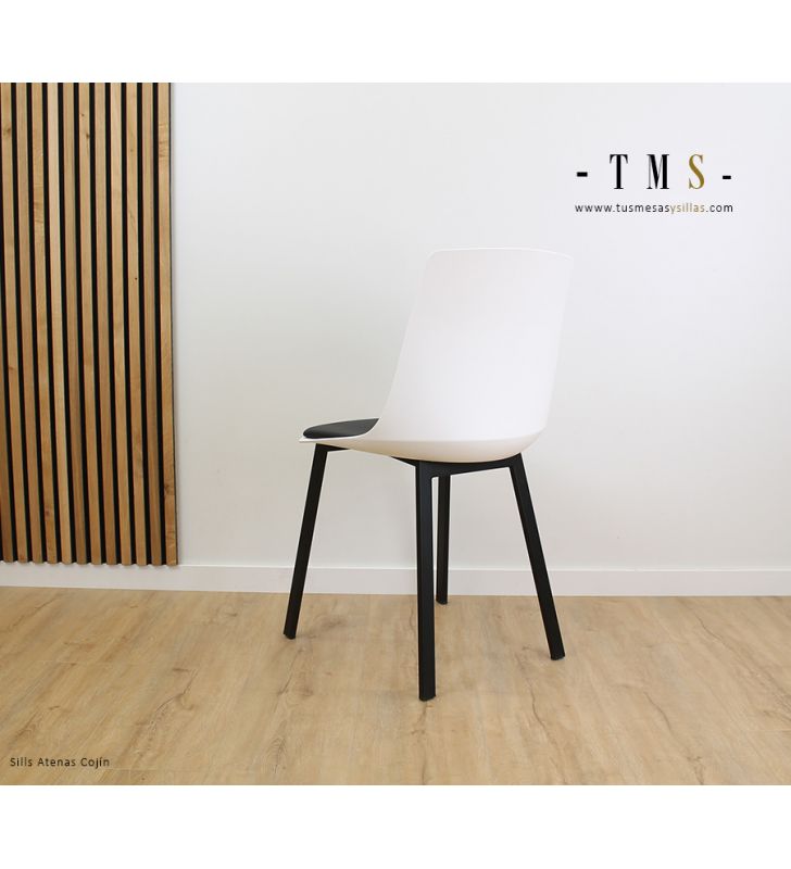 chaise-anti-tache-avec-coussin-en-vinyle