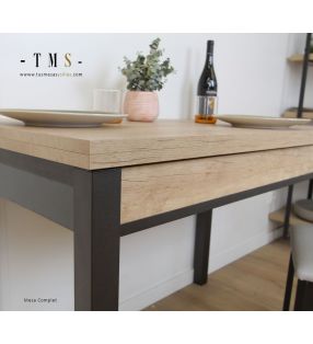 Table extensible avec tiroir de cuisine Complet  - 11