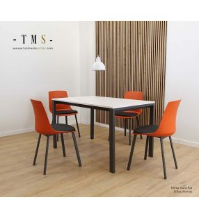 mesa-de-comedor-fija-color-blanco-mate-y-antracita