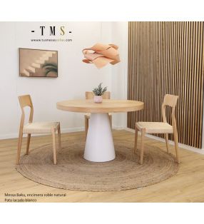 table-ronde-chêne-blanc