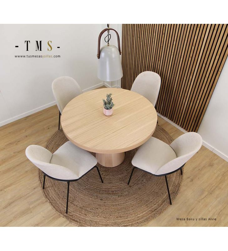 table-ronde-fixe-en-chêne