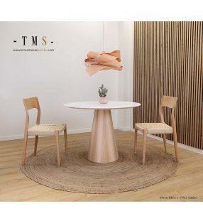 mesa-Bakou-redonda-de-comedor-con-base-central-de-madera