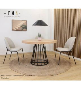 chaises-confortables-tables-rondes