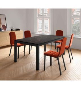 chaises-de-salle-à-manger à haut dossier