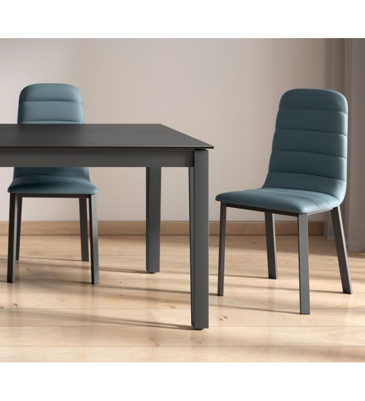 Chaise à dossier haut Pulsar pour salle à manger ou espace ouvert  - 3