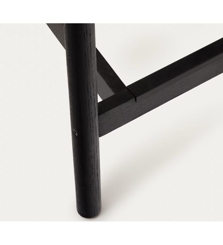 Tabourets hauts noirs