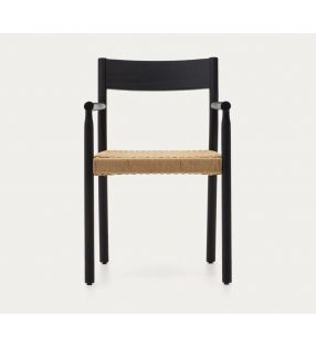 sillas-comedor-brazos-negras