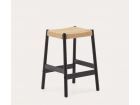 Tabouret haut-Yalia-coloris-noir