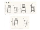 mesures-des-tabourets-hauts-d'extérieur
