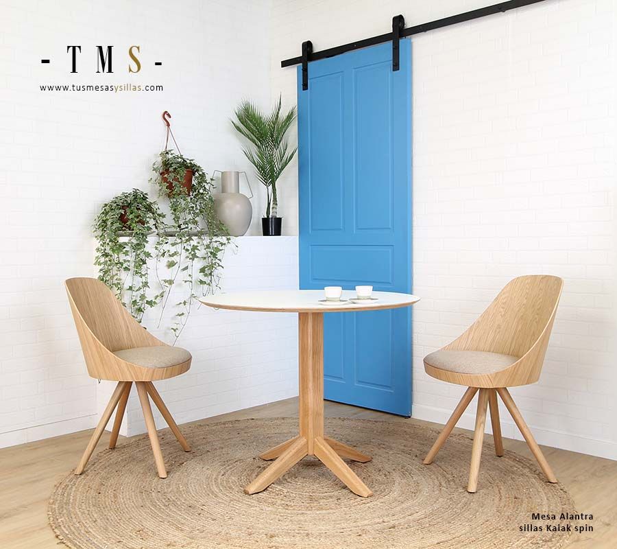 mesa-de-comedor-blanca-y-madera