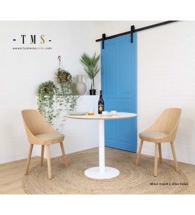 table-à-manger-moderne-blanche