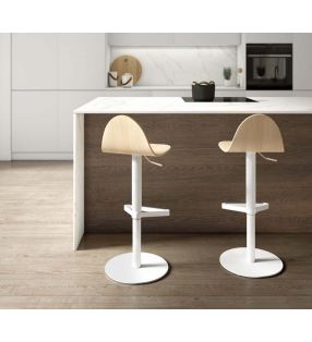 Tabouret-blanc-haut-élevable