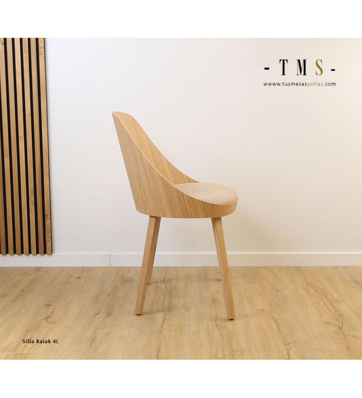 chaise-en-bois-confortable-pour-salle-à-manger[Photo réelle]