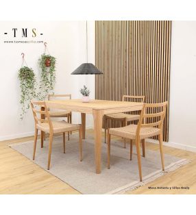 table-fixe-en-chêne-avec-coins-arrondis[Photo réelle]