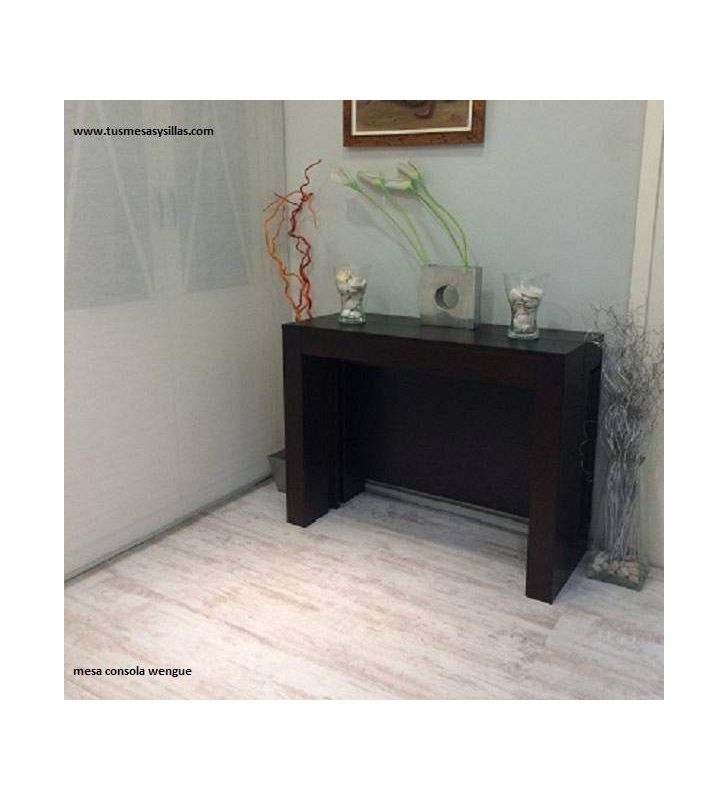 mesa consola extensible moderna