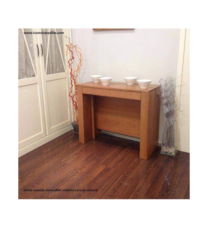 mesa consola extensible moderna