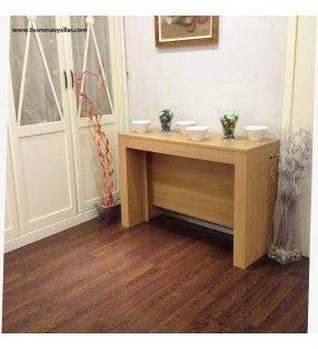 mesa consola extensible moderna