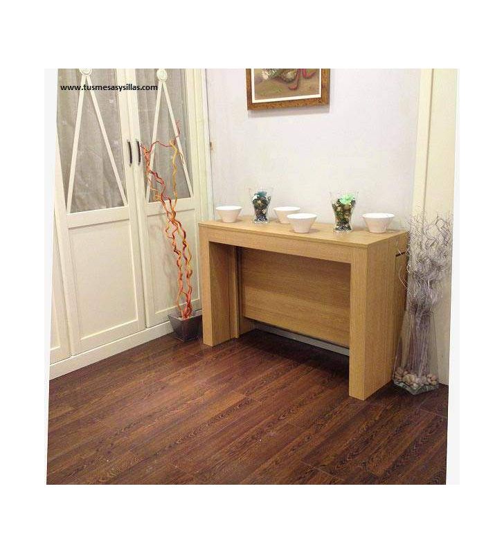 mesa consola extensible moderna