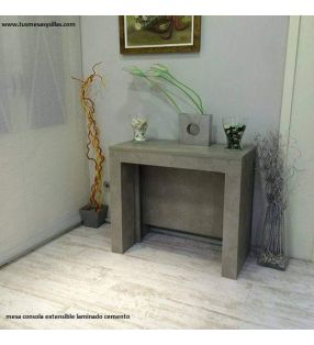 mesa consola extensible moderna