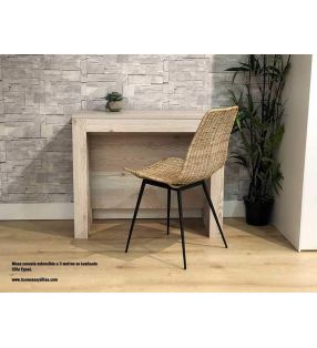 mesa consola extensible moderna  - 4