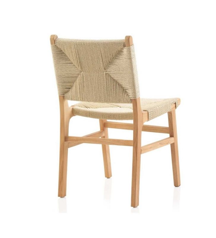 Silla con asiento y respaldo en Enea para comedor  - 3